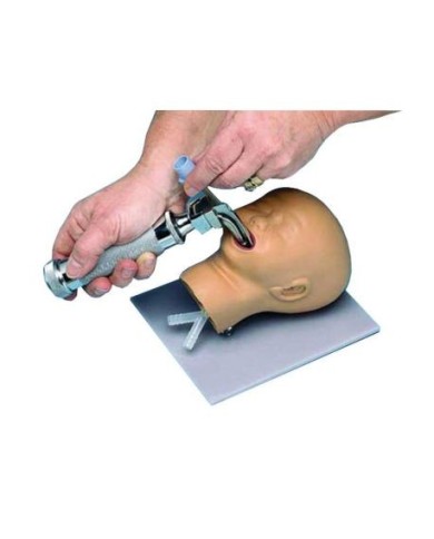 Manichino di neonato per l'addestramento all'intubazione di un neonato Erler Zimmer LE30