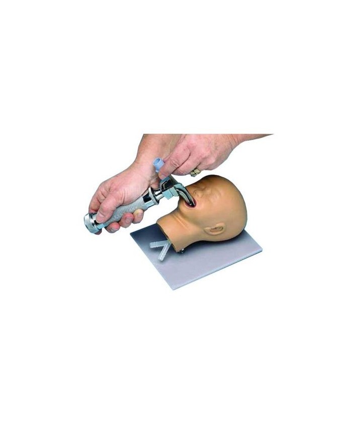 Manichino di neonato per l'addestramento all'intubazione di un neonato Erler Zimmer LE30