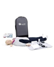 Laerdal Resusci Anne QCPR - Manichino per rianimazione QCPR - Corpo intero AED con vie aeree R20096