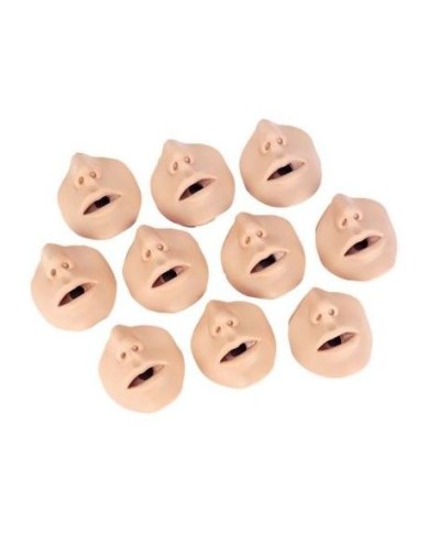 Bocca e naso di ricambio per simulatore medico di rianimazione Erler Zimmer R10054A