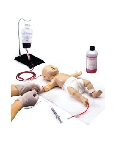 Simulatore di Neonato per l'addestramento all'accesso venoso Erler Zimmer R10009