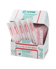 Aghi per agopuntura SEIRIN tipo J - Confezione da 100 pezzi - Misura Aghi - 0,16 x 30 mm Aghi per agopuntura SEIRIN tipo J - Confezione da 100 pezzi - Misura Aghi - 0,16 x 30 mm