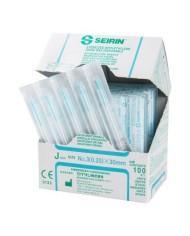 Aghi per agopuntura SEIRIN tipo J - Confezione da 100 pezzi - Misura Aghi - 0,20 x 30 mm Aghi per agopuntura SEIRIN tipo J - Confezione da 100 pezzi - Misura Aghi - 0,20 x 30 mm