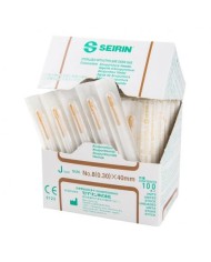 Aghi per agopuntura SEIRIN tipo J - Confezione da 100 pezzi - Misura Aghi - 0,30 x 40 mm Aghi per agopuntura SEIRIN tipo J - Confezione da 100 pezzi - Misura Aghi - 0,30 x 40 mm