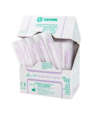 Aghi per agopuntura SEIRIN tipo J - Confezione da 100 pezzi - Misura Aghi - 0,25 x 40 mm Aghi per agopuntura SEIRIN tipo J - Confezione da 100 pezzi - Misura Aghi - 0,25 x 40 mm