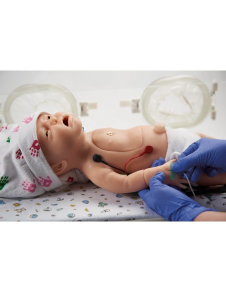 Simulatore per la rianimazione neonatale con ECG Charlie EZBA97
