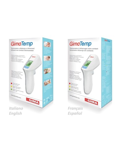 Termometro Digitale a distanza a infrarossi Utilizzabile su persone ed oggetti