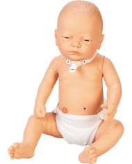 Manichino di neonato con esigenze speciali femmina Erler Zimmer BA86