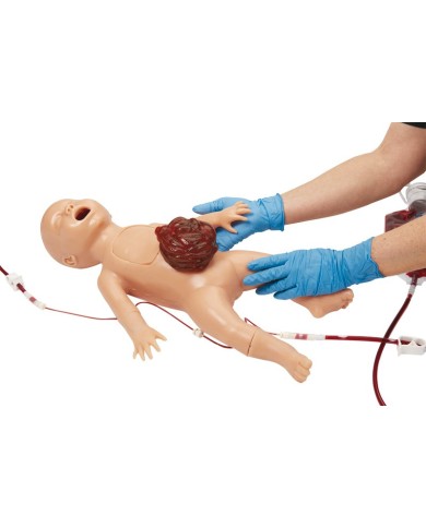 Simulatore di neonato per pratica infermieristica e ALS Erler Zimmer BA96