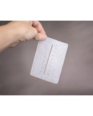 Tampone per esercizi di sutura chirurgica traslucido con preincisione Erler