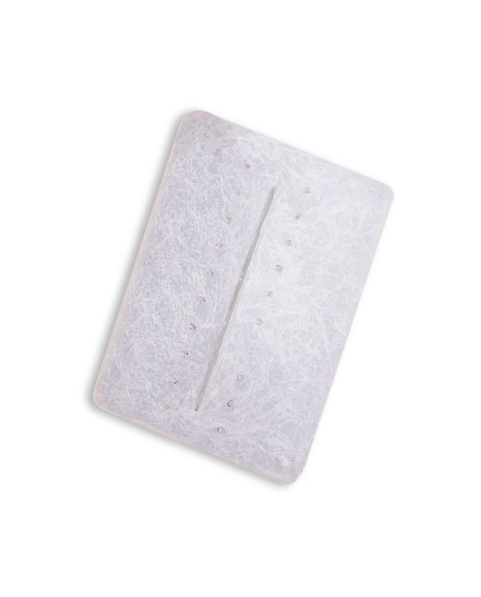 Tampone per esercizi di sutura chirurgica traslucido con preincisione Erler