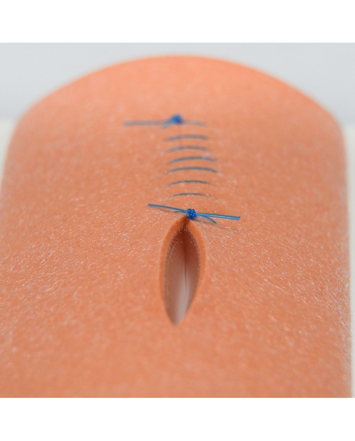 Cuscinetto di sutura a 3 strati in RealLayer senza vasi pelle chiara Erler