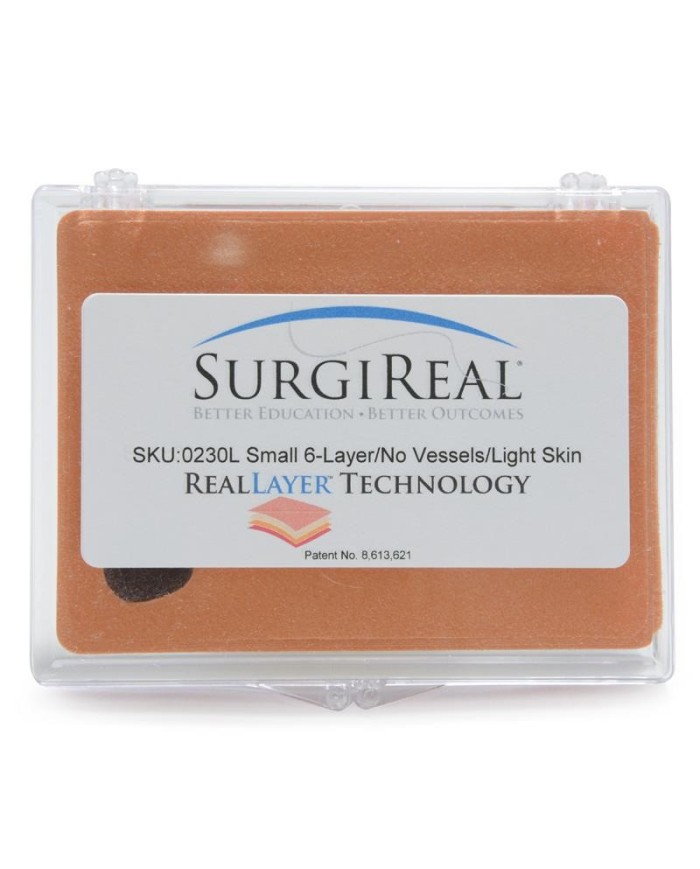 Tessuto sottocutaneo simulato a 6 strati Pelle chiara Erler Zimmer SRE0230