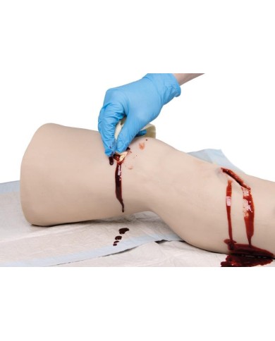 Simulatore medico tattico per la gestione di una gamba con traumi Erler Zim