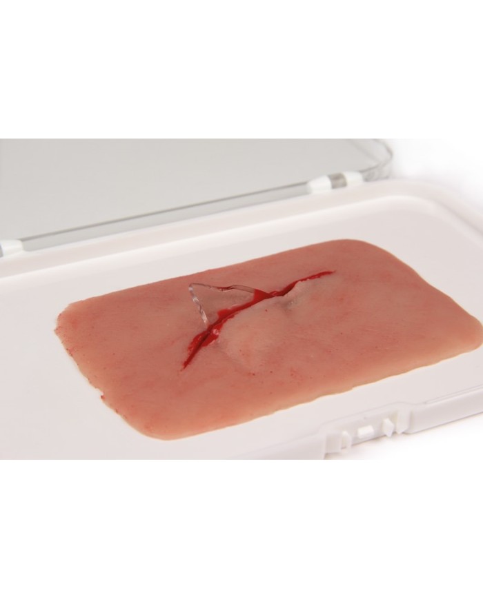 Moulage e simulazione di ferita con taglio da scheggia di vetro Erler Zimme