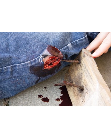 Moulage e simulazione di ferita arma da taglio Erler Zimmer NW002