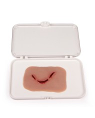 Moulage e simulazione di ferita da bottiglia rotta Erler Zimmer NW009