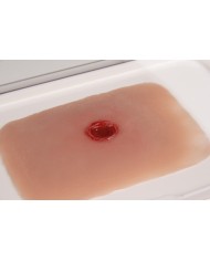 Moulage e simulazione di ferita in entrata da un arma da fuoco Erler Zimmer