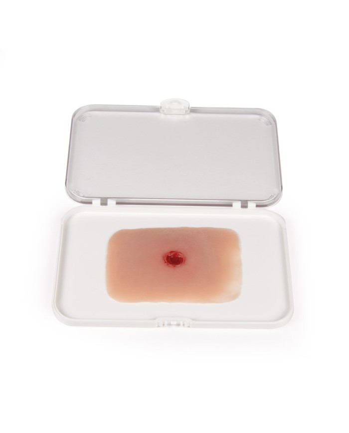 Moulage e simulazione di ferita in entrata da un arma da fuoco Erler Zimmer