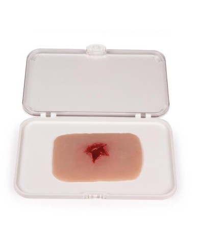 Moulage e simulazione di ferita in uscita da un arma da fuoco Erler Zimmer 