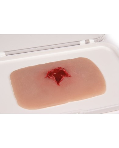 Moulage e simulazione di ferita in uscita da un arma da fuoco Erler Zimmer 