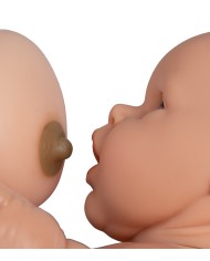 Manichino di neonato per la pratica genitoriale maschio pelle chiara Er