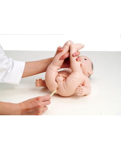 Manichino di neonato per la pratica infermieristica maschio Erler Zimmer