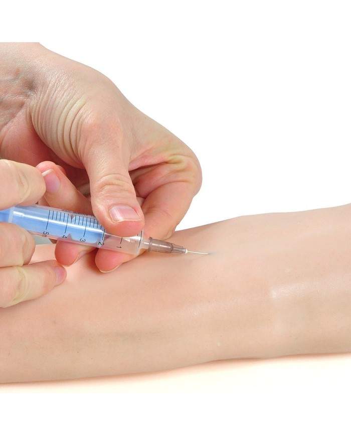 Simulatore per prelievo iniezioni endovenose ed intramuscolo