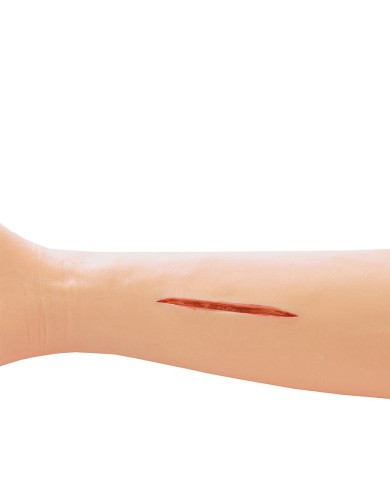 Braccio per simulazione di sutura chirurgica