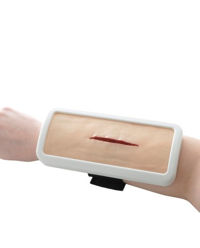 Simulatore indossabile per simulazione di sutura chirurgica