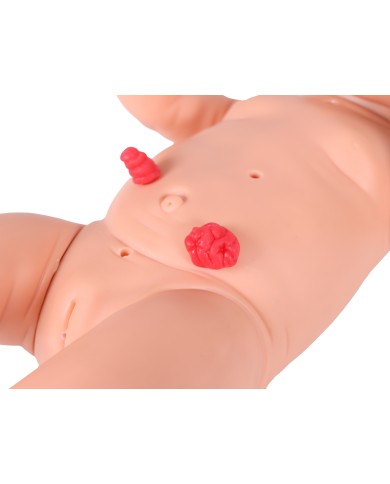 Manichino di neonato maschio per la pratica infermieristica Nick BA185