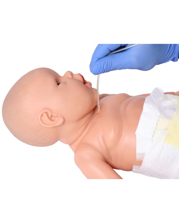 Manichino di neonata femmina per la pratica infermieristica Nora BA186
