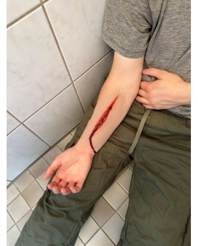 Moulage di Ferita Tentativo di Suicidio EZ NW121 