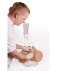 Simulatore di cateterizzazione vescicale maschile Erler Zimmer 7040