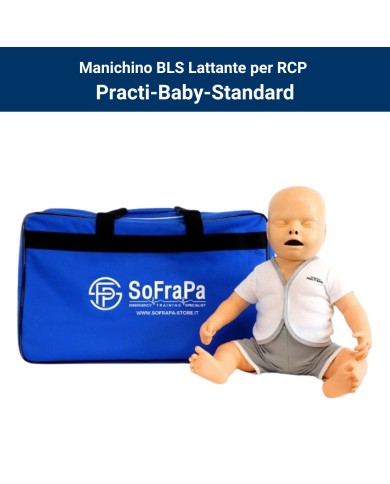 Manichino BLS Lattante per RCP Practi Baby Standard