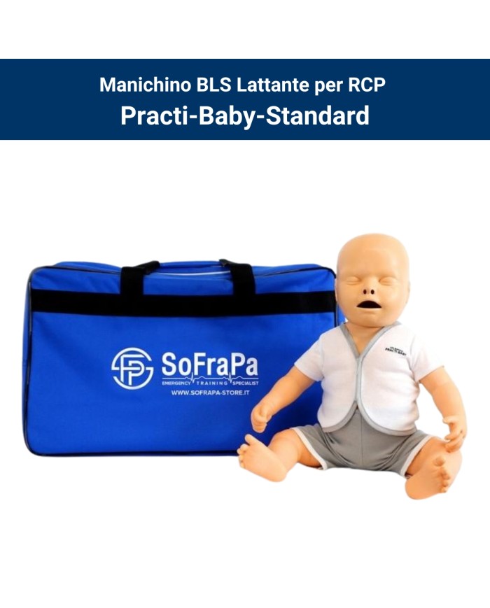 Manichino BLS Lattante per RCP Practi Baby Standard