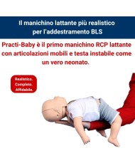 Manichino BLS Lattante per RCP Practi Baby Standard
