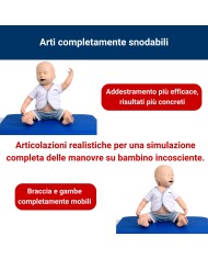 Manichino BLS Lattante per RCP Practi Baby Standard