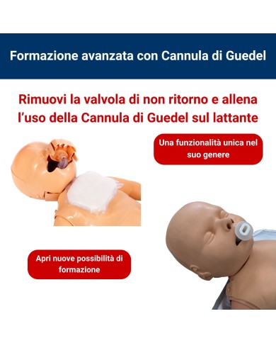 Manichino BLS Lattante per RCP Practi Baby Standard