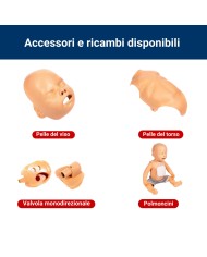 Manichino BLS Lattante per RCP Practi Baby Standard