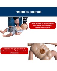 Manichino BLS Lattante per RCP Practi Baby Standard