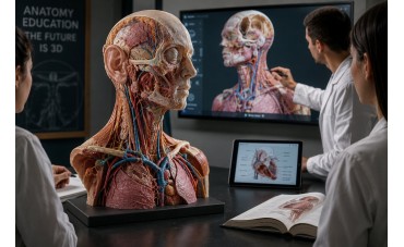 Dissezioni anatomiche stampate in 3D: una nuova frontiera per la formazione medica